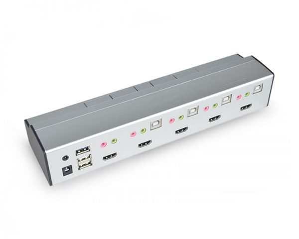 ⁦Kinan - 4 Ports Desktop HDMI USB KVM Switch⁩ – תמונה ⁦2⁩